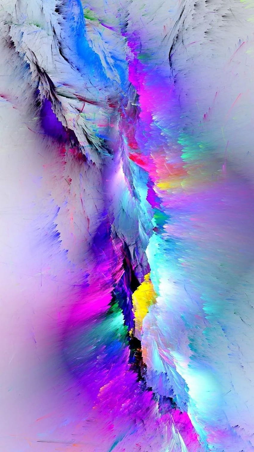 [6 Rainbow Aesthetic, Rainbow Watercolor Hd Phone Wallpaper 