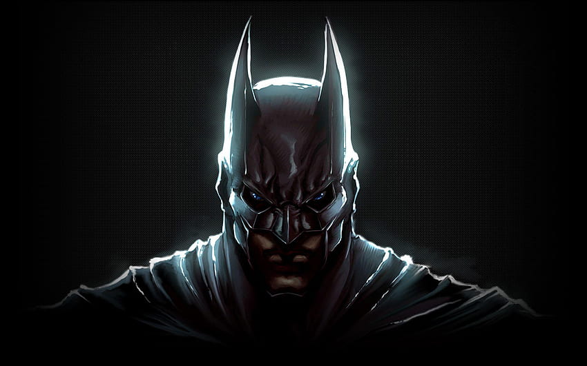 Dark Knight Batman, logo del cavaliere oscuro Sfondo HD