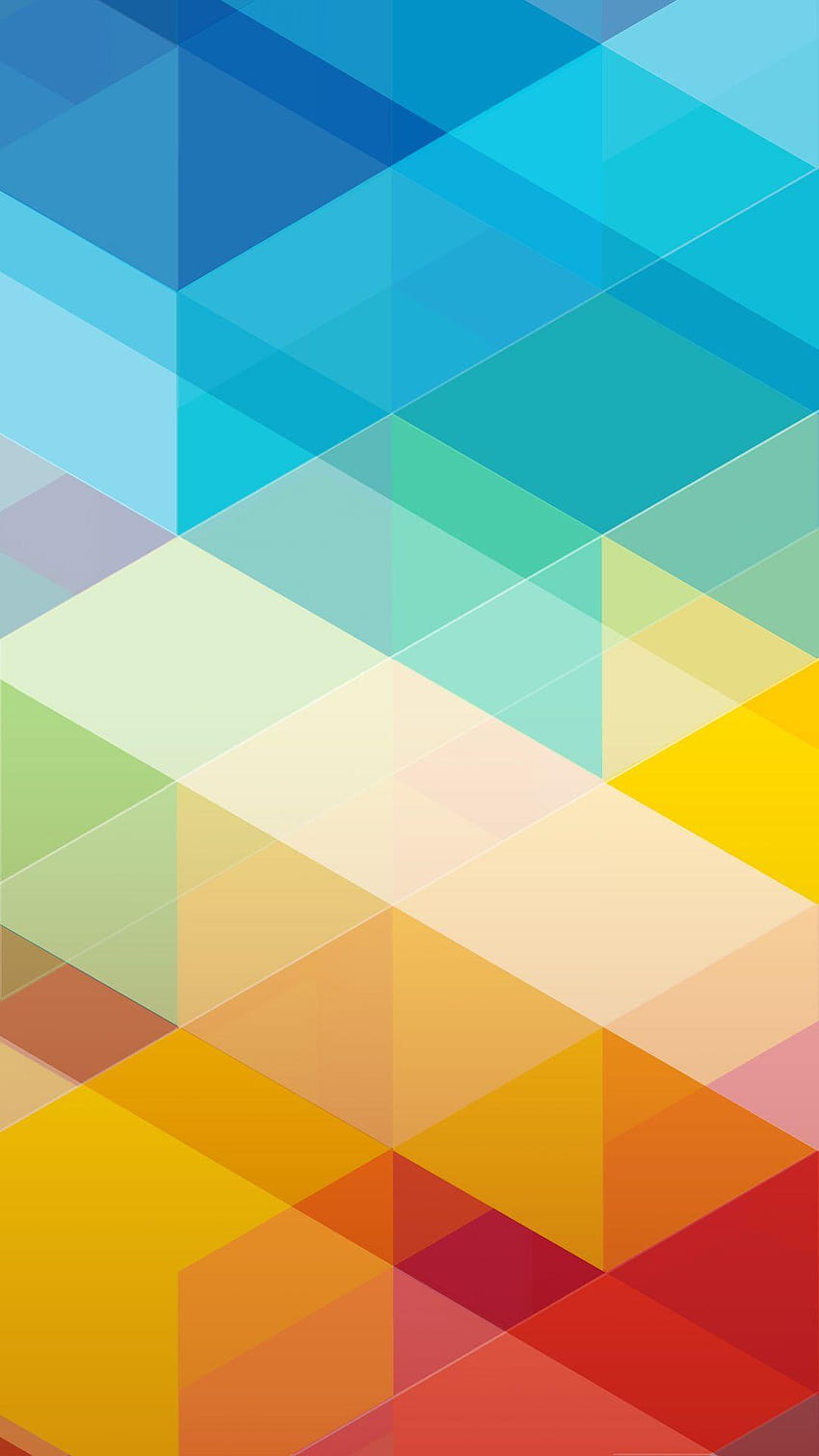 Triângulos Coloridos. Cor do arco-íris em resumo. Toque para ver, triângulos coloridos Papel de parede de celular HD
