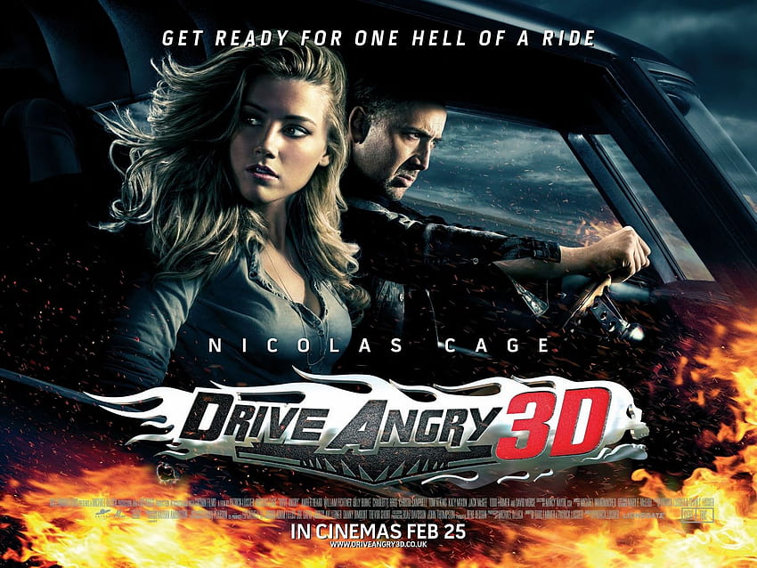 Drive Angry and Backgrounds, dorong film marah Wallpaper HD
