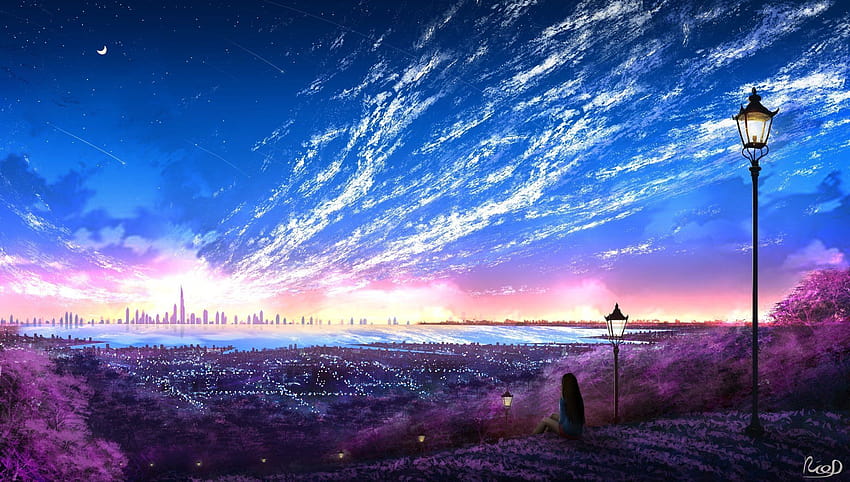 Clean Anime HD wallpaper
