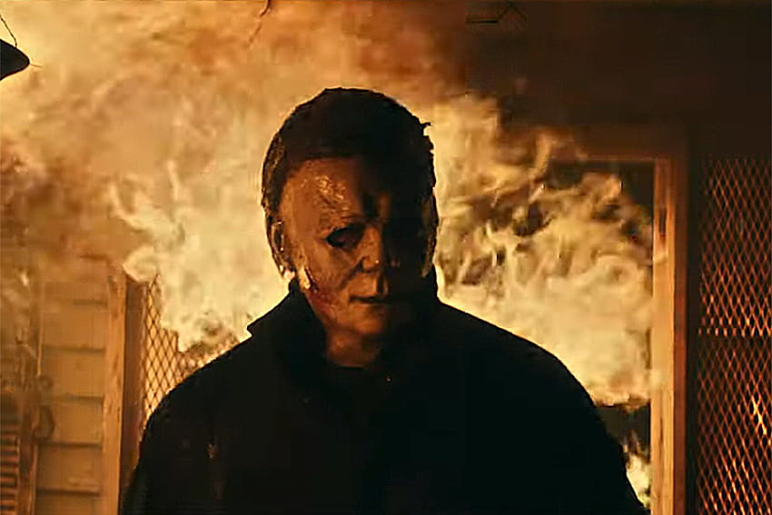 Jamie Lee Curtis strikes back at Michael Myers in Halloween Kills trailer, halloween kills movie HD wallpaper