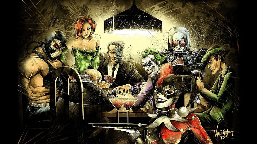 Batman Villains Poker, female villains HD wallpaper | Pxfuel