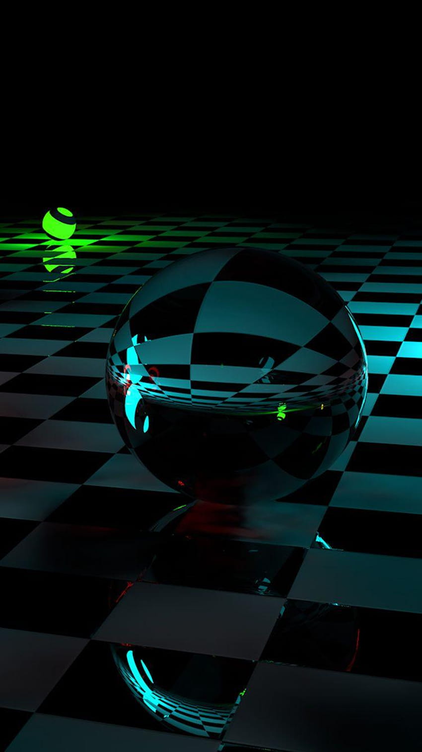 3D Crystal Balls in 2019, android phone 3d HD phone wallpaper