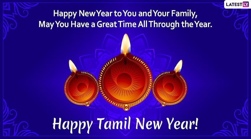 Happy Tamil New Year Wishes Card Image HD Happy Tamil New Year Wallpapers |  HD Wallpapers | ID #104497