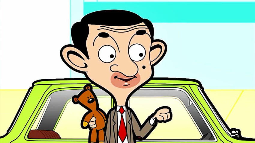 Mr Bean Animated, mr bean cartoon papel de parede HD