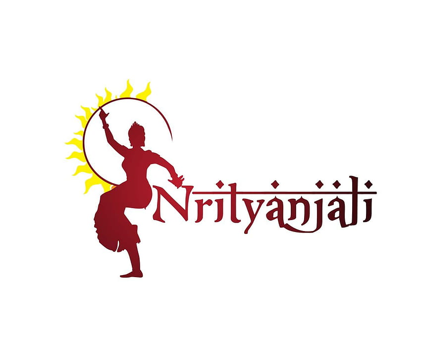 Logo tańca indyjskiego, logo Tapeta HD