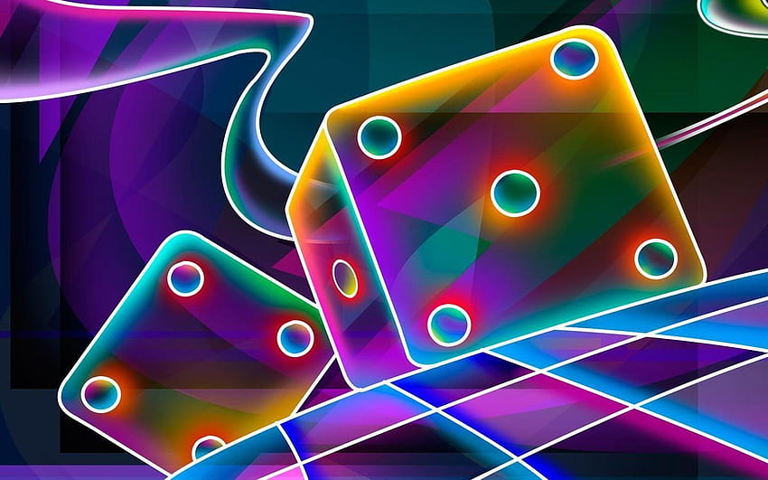 Neons!!! The love of my life :D, trippy neon HD wallpaper