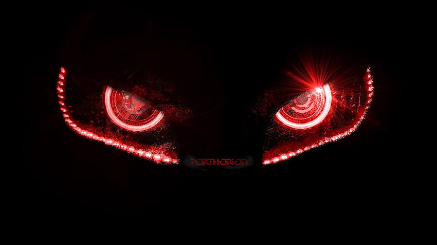 3 Red Eye, evil eye HD wallpaper