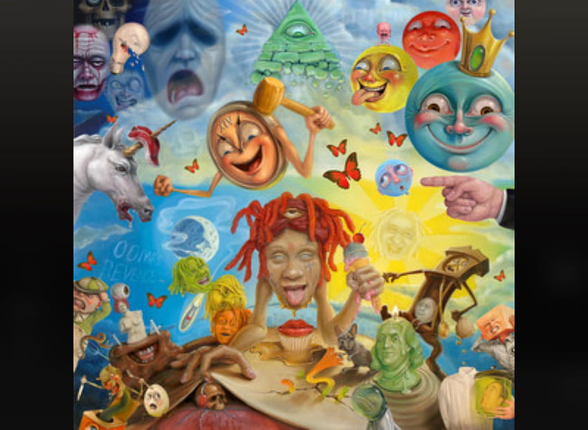 Trippie redd new album cover, trippie redd album cover HD wallpaper