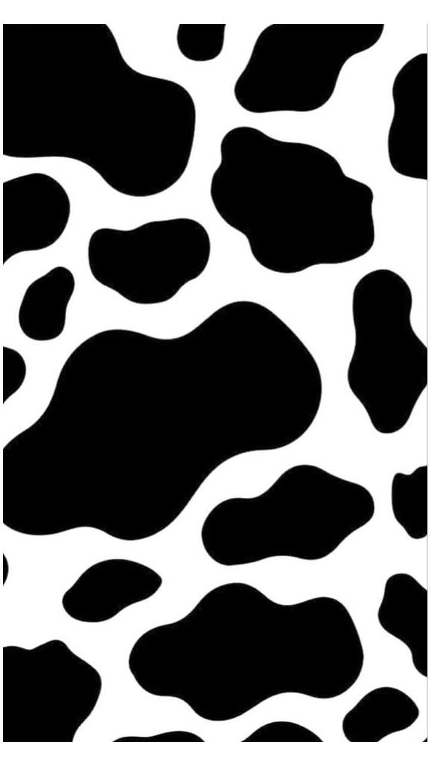 Cow Print Blue, cow pattern HD phone wallpaper