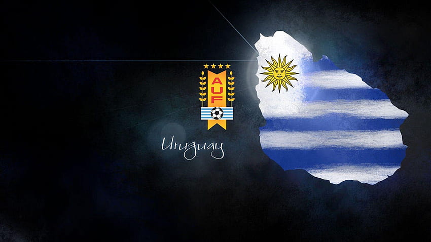 uruguay football logo HD wallpaper