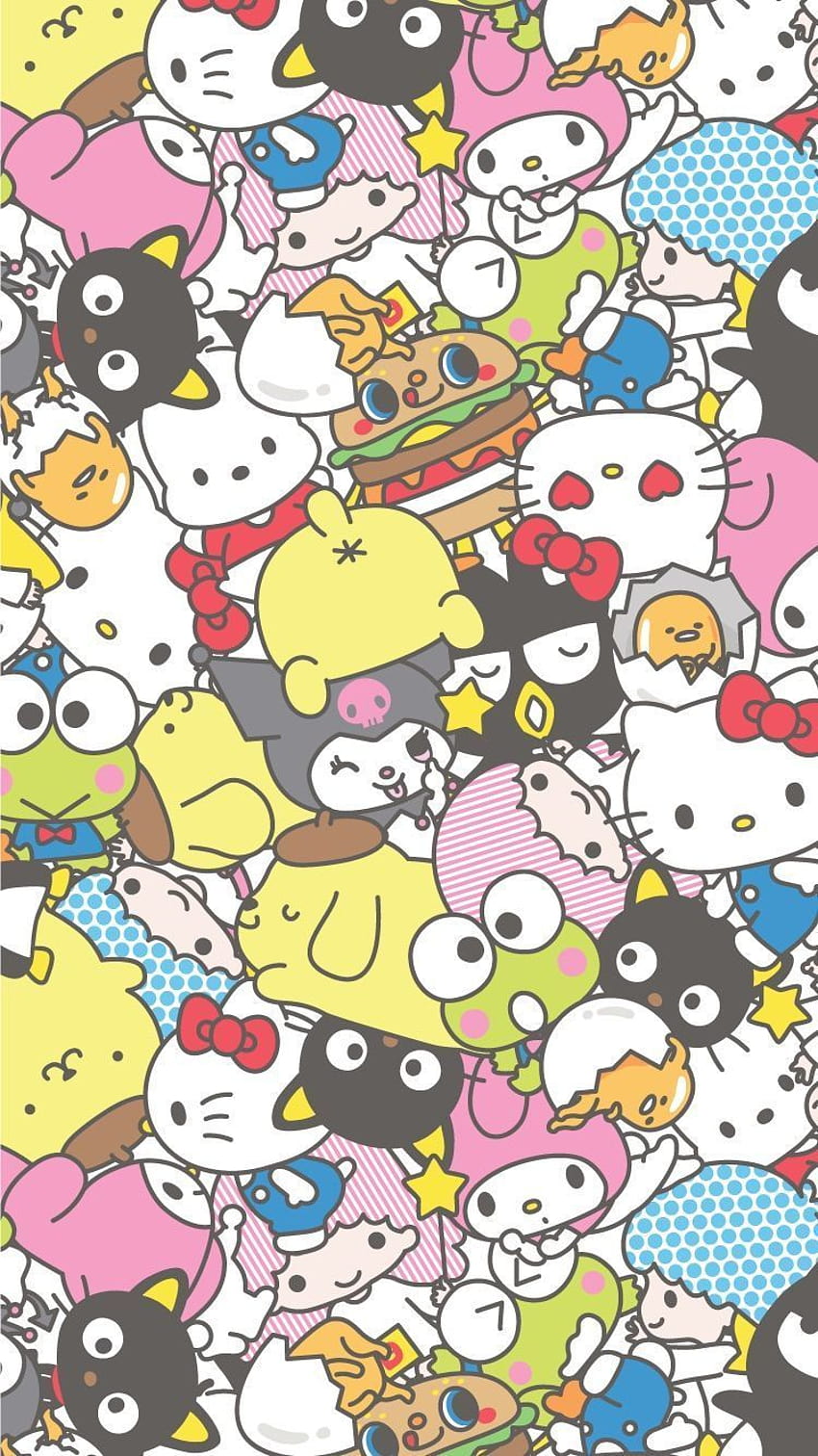 Sanrio, Hallo-Kitty-Ästhetik HD-Handy-Hintergrundbild