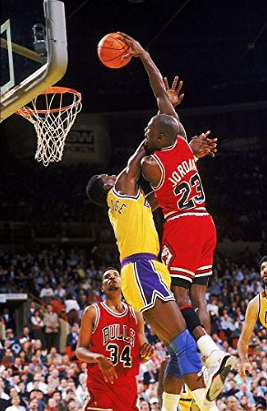 Michael Jordan Wings, MJ und Kobe HD-Handy-Hintergrundbild