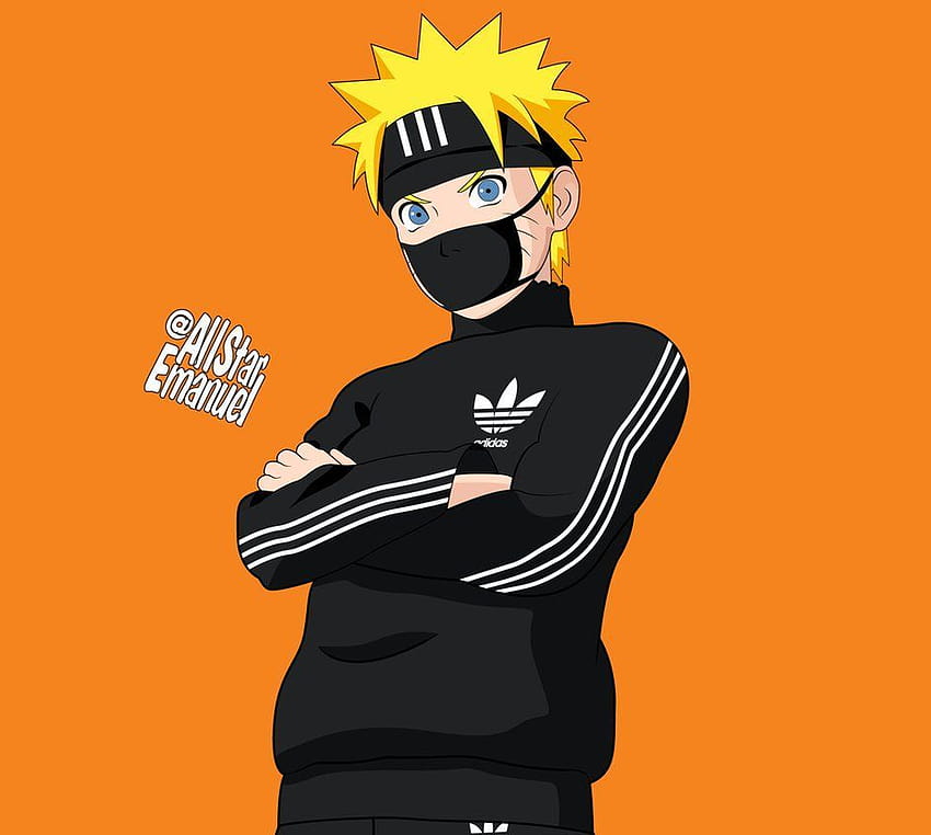 It's finally here, lol. after all the tease on my other accounts. I've decided to post my Naruto Adidas Trap HD wallpaper