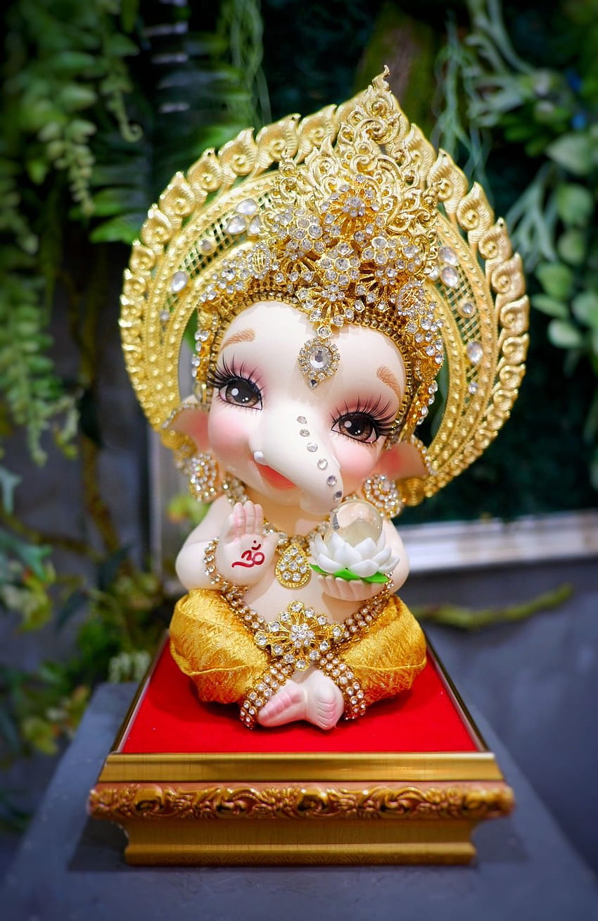 Baby Ganesh, little ganpati HD phone wallpaper | Pxfuel