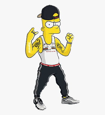 Bart Simpson Emo Image Illustration Photography, PNG, 900x1520px