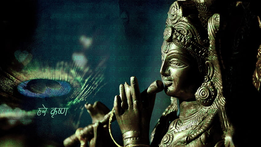 Lord Krishna 2018, black krishna HD wallpaper