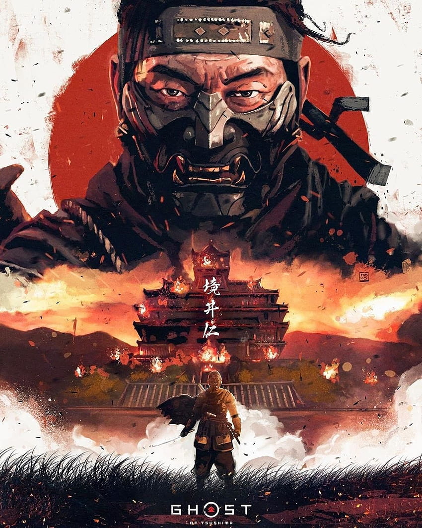 HD wallpaper Ghost of Tsushima Jin Sakai video games samurai  Wallpaper  Flare