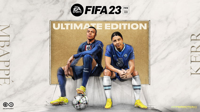 FIFA 23' hat zum ersten Mal eine weibliche Spielerin auf dem Cover der Ultimate Edition HD-Hintergrundbild