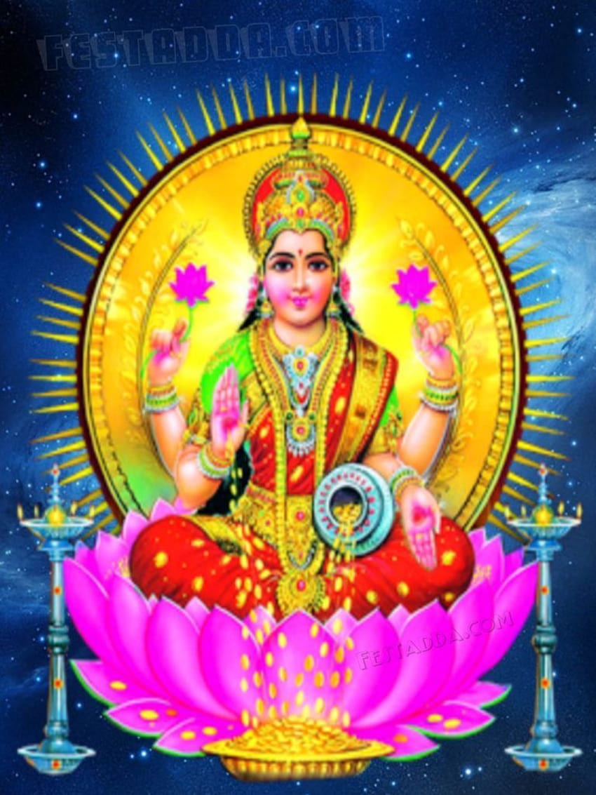 Lakshmi posted by Christopher Peltier, lord lakshmi devi HD phone wallpaper