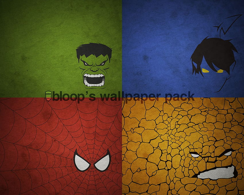 Bloops Superhero by blo0p HD wallpaper