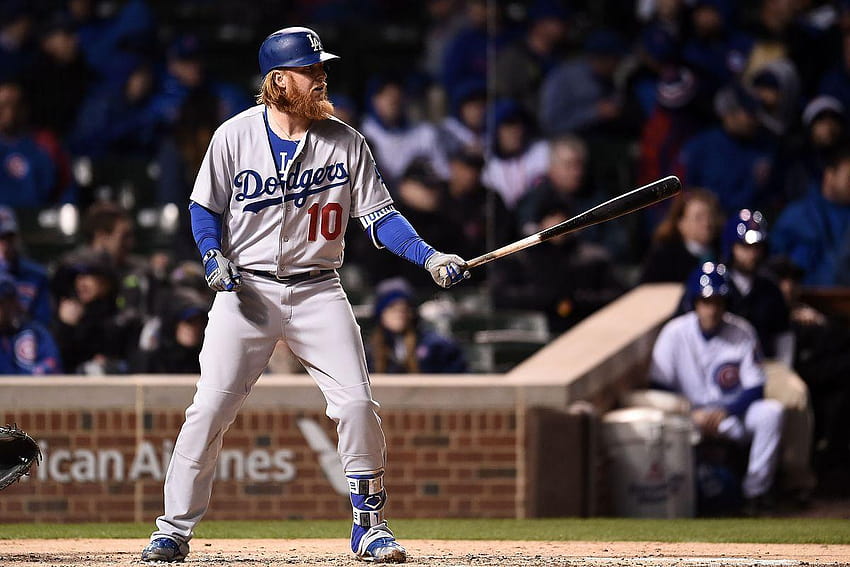 There's a simple reason why Justin Turner has a stain on his