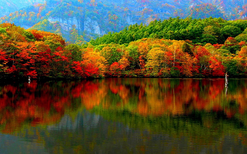 Mountain Autumn 13, mackbook autumn HD wallpaper
