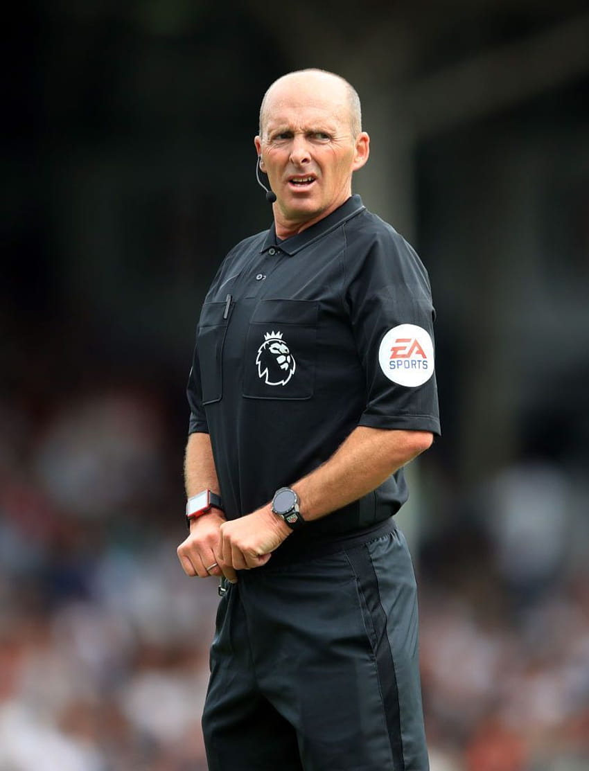 Referee Mike Dean Fulham v Crystal Palace HD phone wallpaper