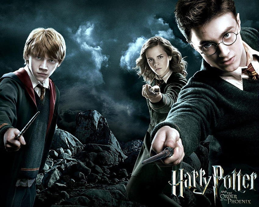 Ron weasley Hermiona Granger Harry Potter hp5 1280×1024 – Cyfrowy, Ron Weasley i Hermiona Granger Tapeta HD