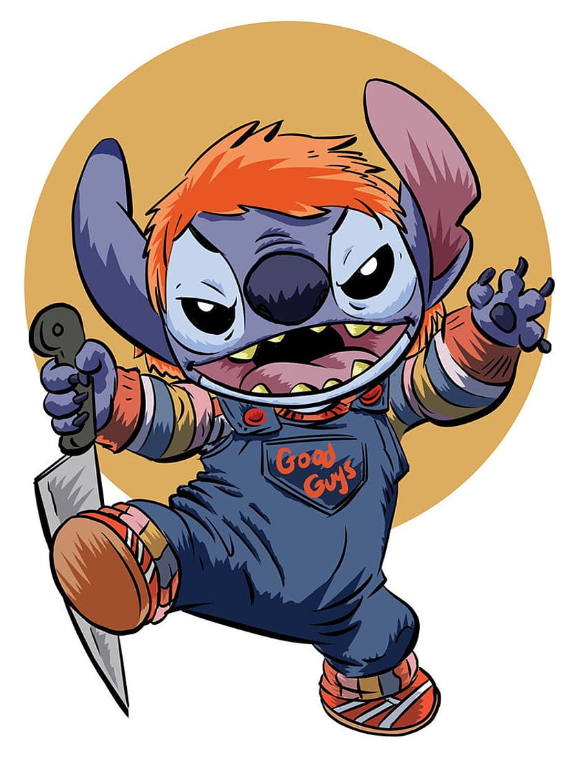 Chucky Stitch, Chucky-Cartoon HD-Handy-Hintergrundbild