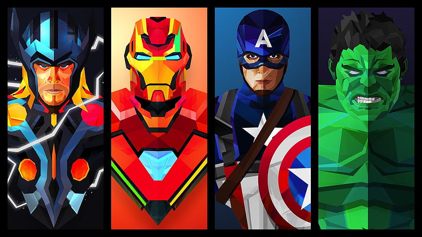 Avengers Animated, avengers animation HD wallpaper | Pxfuel