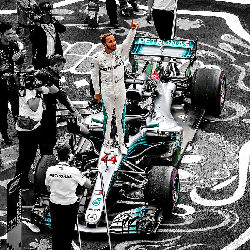 Mistrzostwa Mercedesa i Lewisa Hamiltona F1 2020 Tapeta na telefon HD
