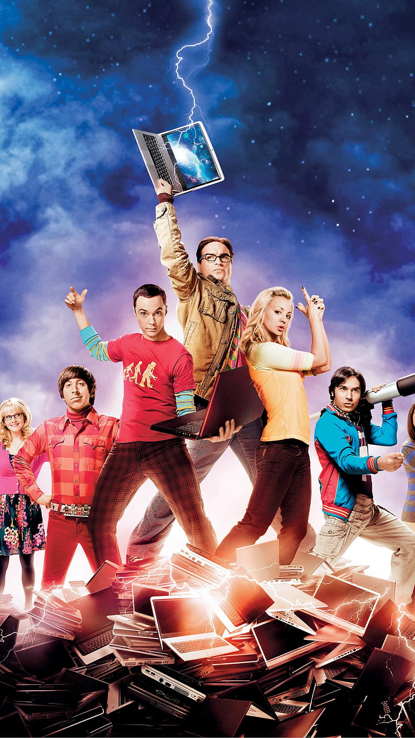 The Big Bang Theory Phone, les personnages de la théorie du big bang Fond d'écran de téléphone HD