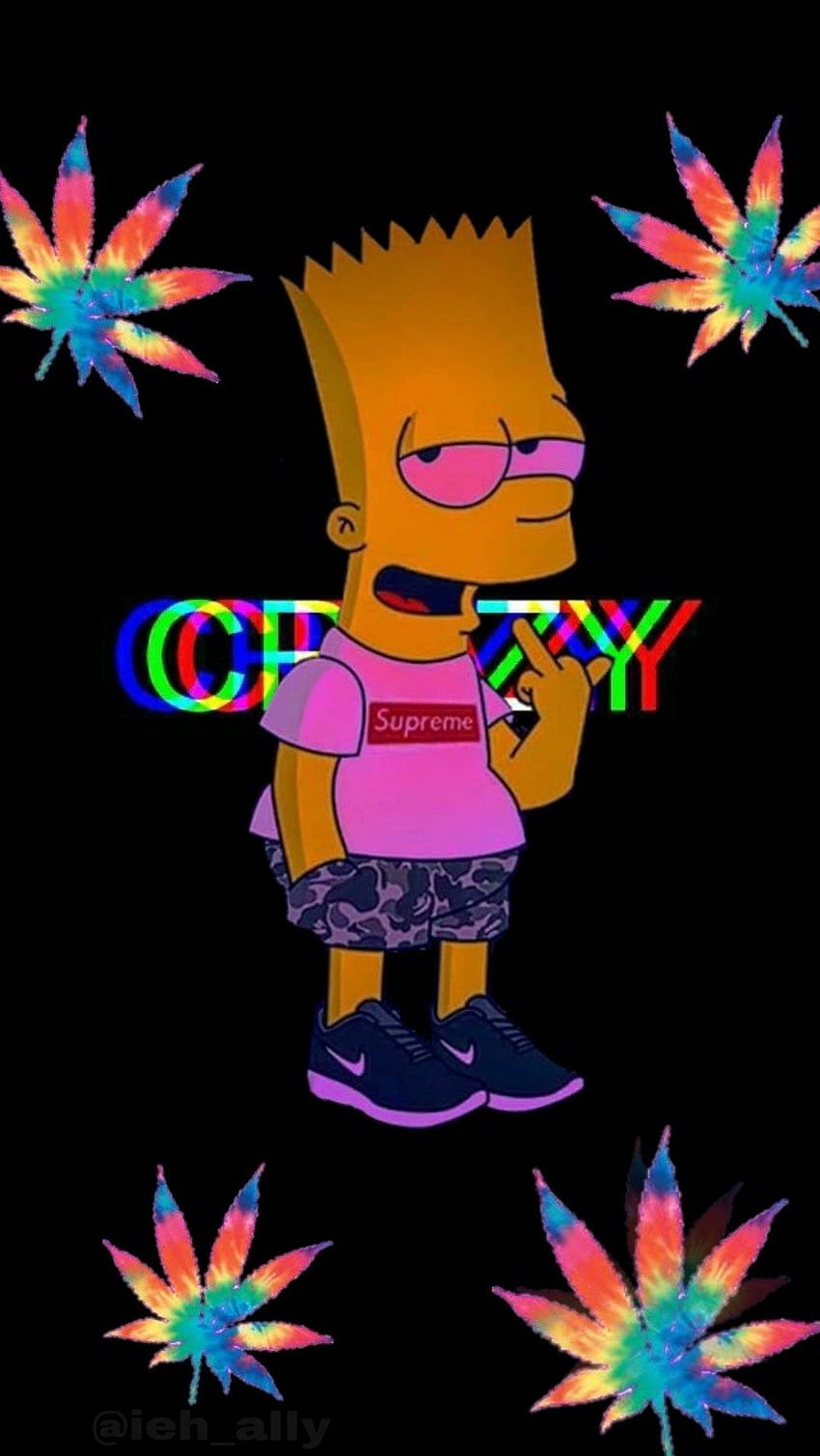 Simpsons Sad gepostet von Samantha Simpson, schwarze Simpsons HD-Handy-Hintergrundbild