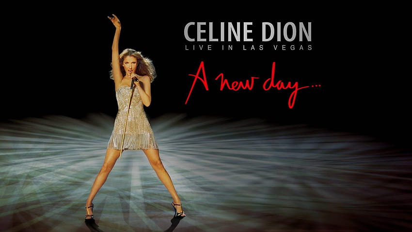 Celine Dion Las Vegas'ta Canlı HD duvar kağıdı