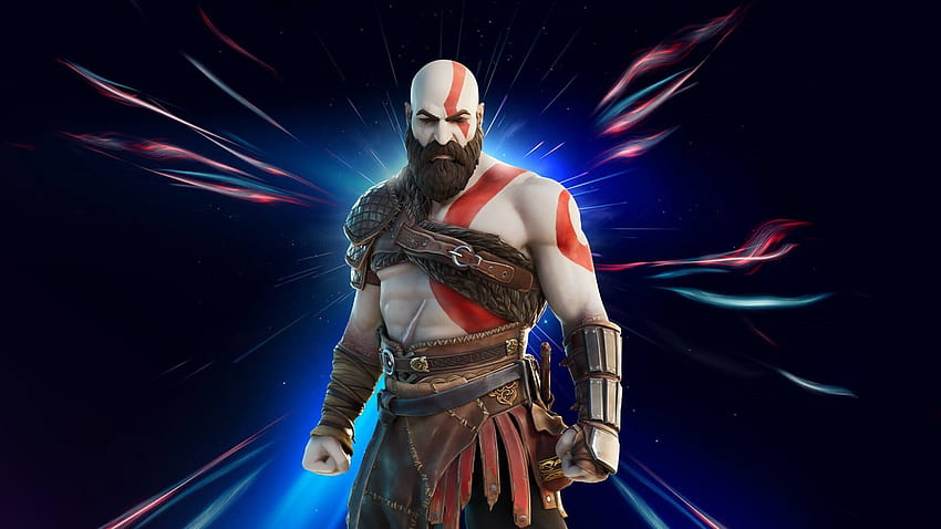 You can now play as God of War's Kratos in Fortnite HD wallpaper