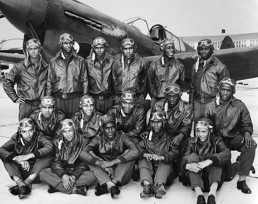 Tuskegee Airmen, red tails planes HD wallpaper