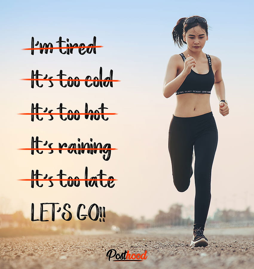¡10 citas motivacionales de fitness te inspiran a seguir adelante! – Posthood, motivación para correr fondo de pantalla del teléfono