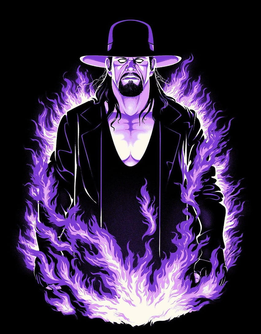 de la superestrella de la WWE Undertaker fondo de pantalla del teléfono