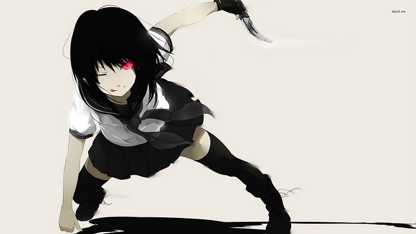 6 Anime Assassin, the bast anime school girl HD wallpaper | Pxfuel
