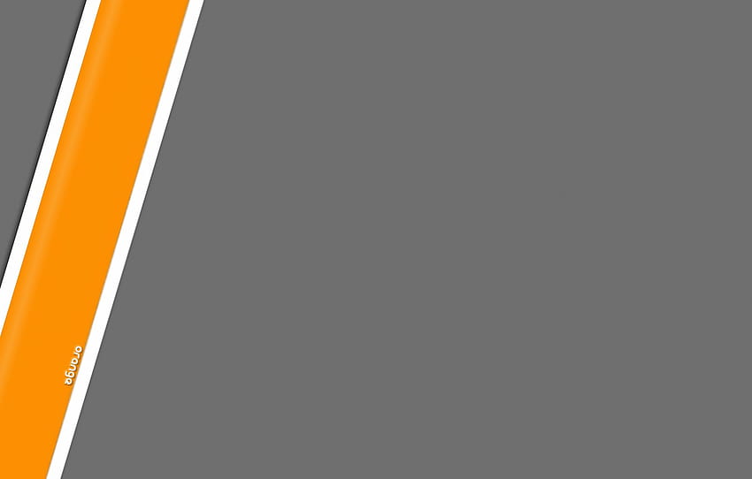 Orange Grey, orange and grey HD wallpaper