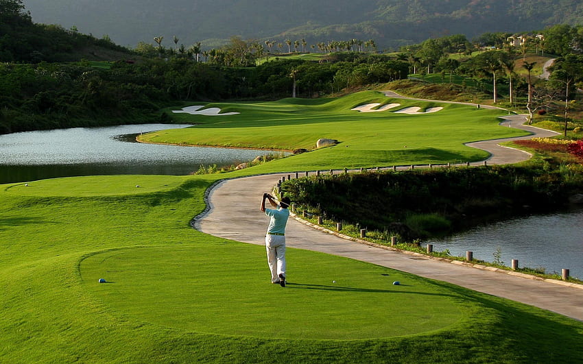 Augusta National Golf Course 21, protetores de tela de golfe papel de parede HD
