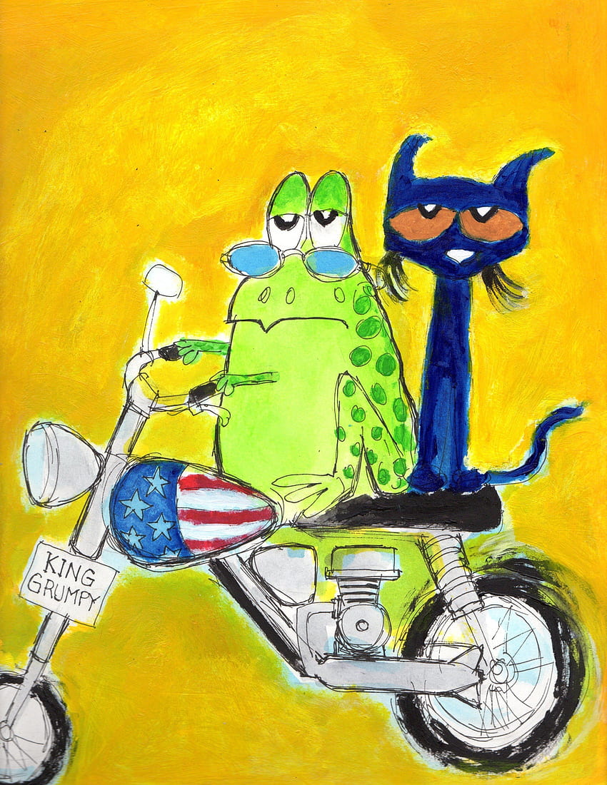 Sherry Wilson Powell on Pete the Cat HD phone wallpaper