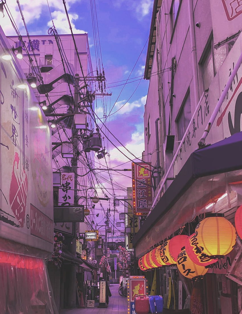 City Pop, japanese city aesthetic pink HD phone wallpaper