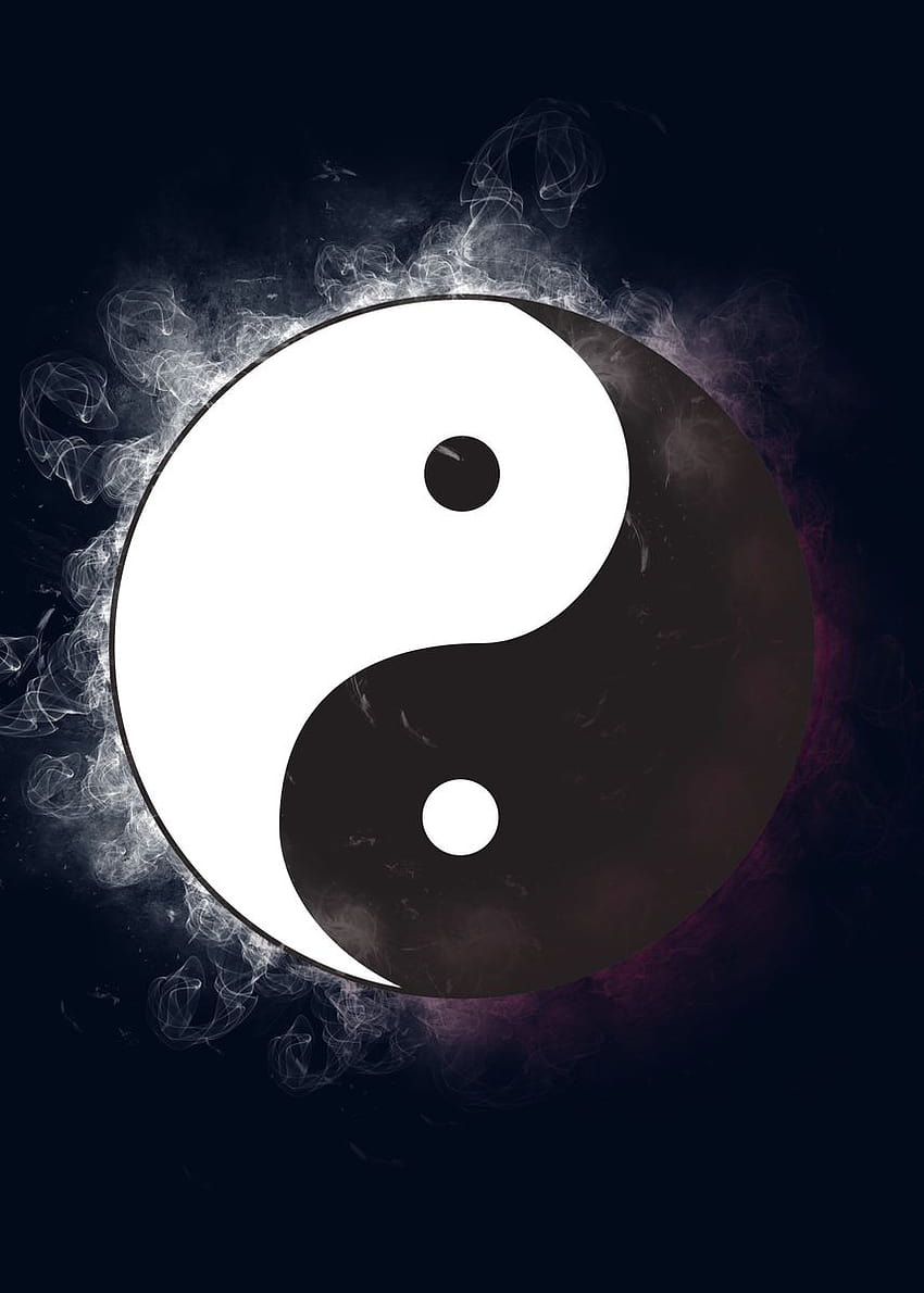 kung fu logo yin yang ' Poster by The Bright Art, kung fu symbol HD phone wallpaper