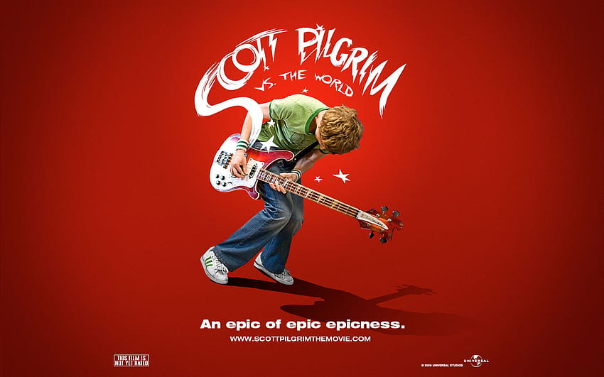 Scott Pilgrim Vs. The World, Movies, Michael Cera, Bass Guitars / and Mobile Backgrounds HD wallpaper