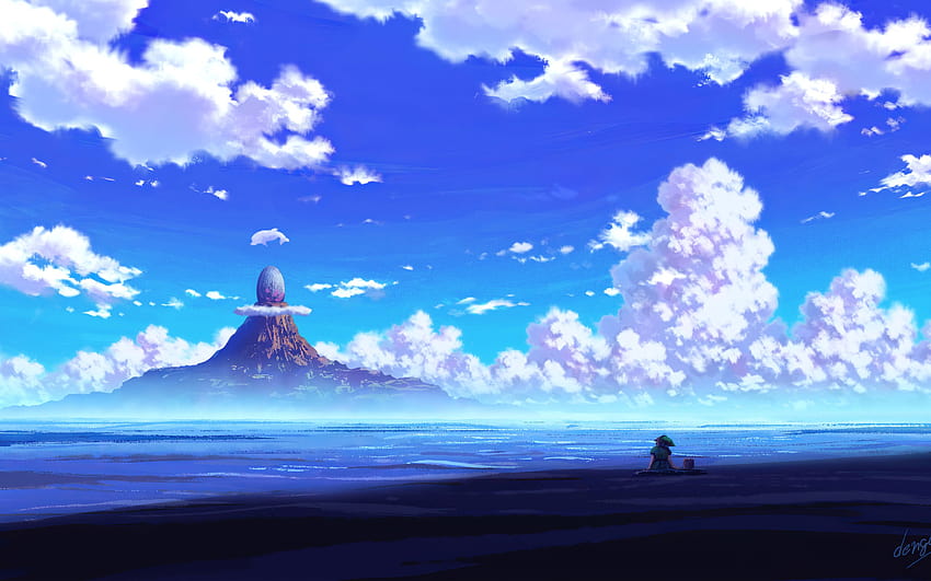 2880x1800 Anime Scenery Sitting Macbook Pro Retina , Backgrounds, and, anime mac HD wallpaper
