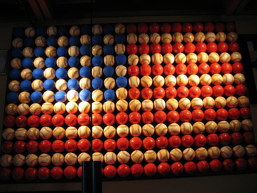 baseball US flag, american flag baseball HD wallpaper