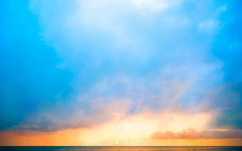 Sunrise Sky , PC Sunrise Sky Most, blue sunrise HD wallpaper